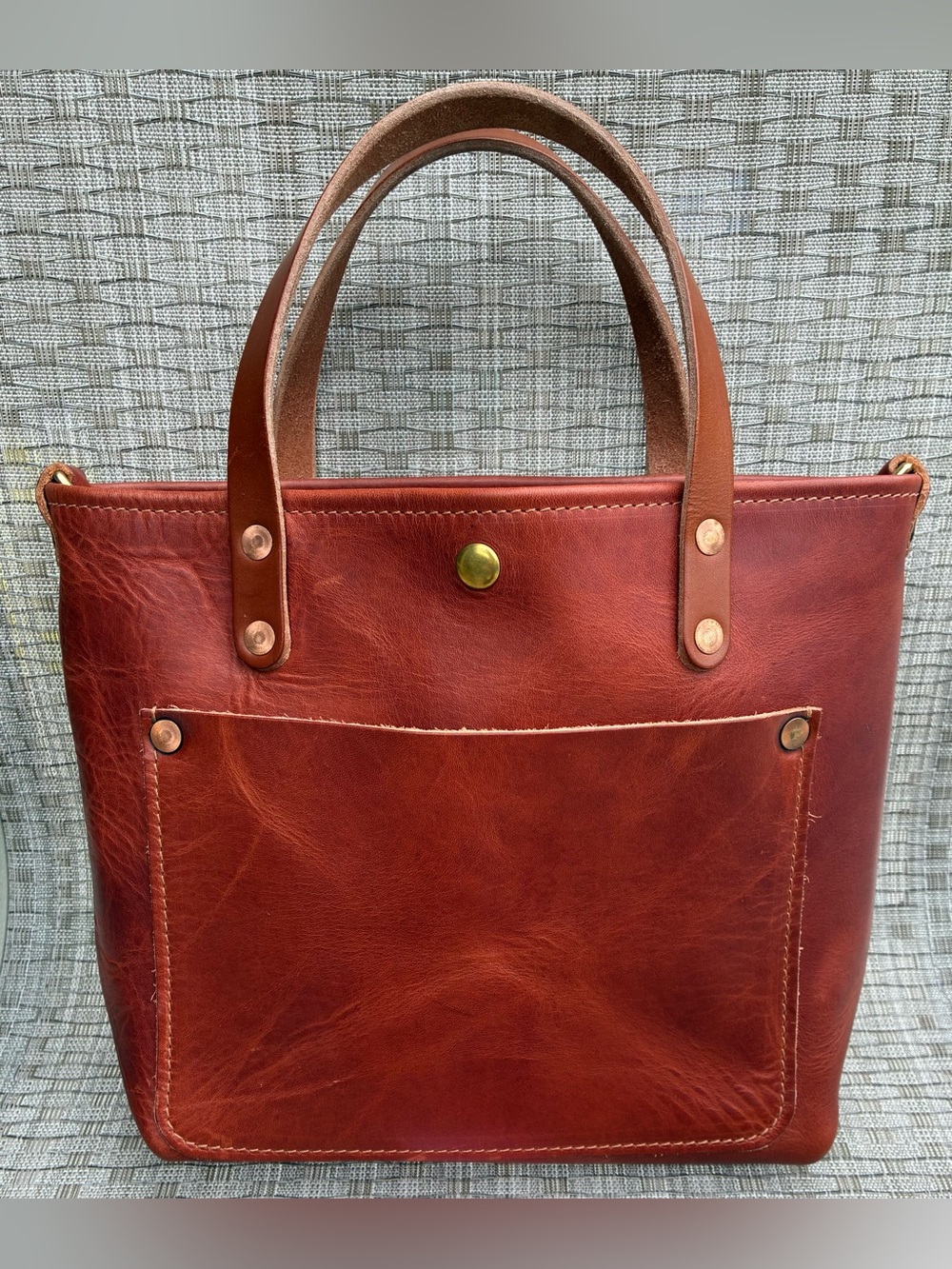 KMM English Tan Dublin Mini Travel Tote